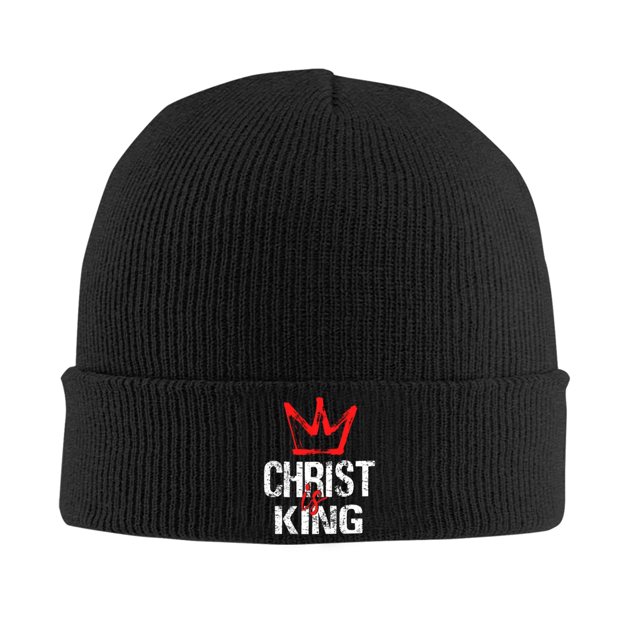 Beanie Cuffed Knit - Bonnet en tricot côtelé à revers