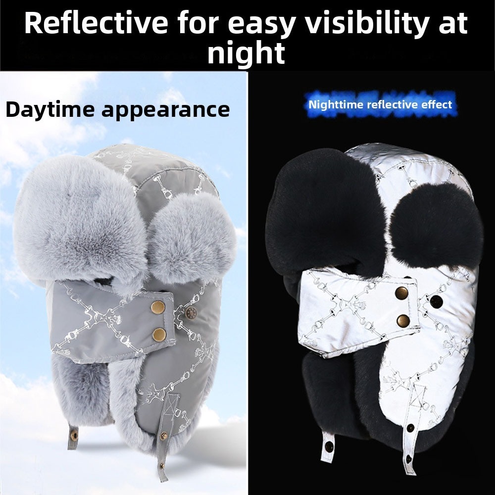 Trapper Hat Ear Flap - Nouveau chapeau de trappeur chaud avec