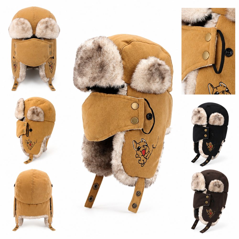 Trapper Hat Ear Flap - Nouveau chapeau de trappeur avec doublure
