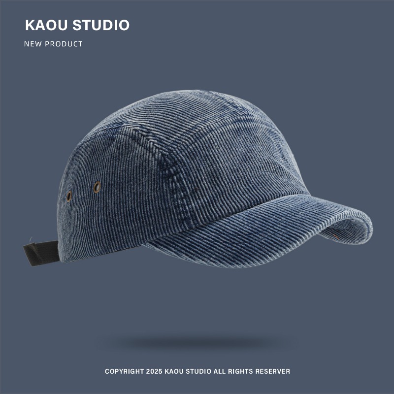 Casquette en velours côtelé un - Corduroy Cap 5 Panel avis et prix