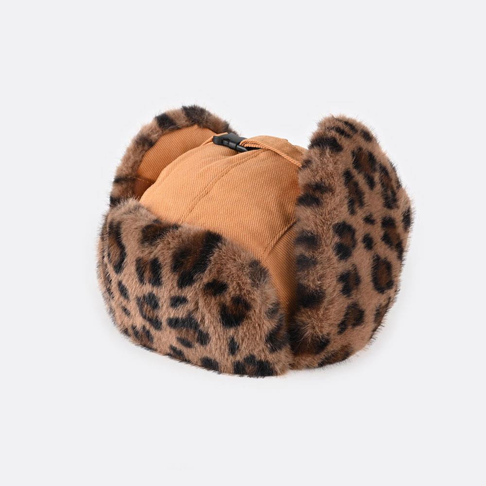 Chapeau d'hiver à imprimé léop - Trapper Hat Ear Flap avis et prix