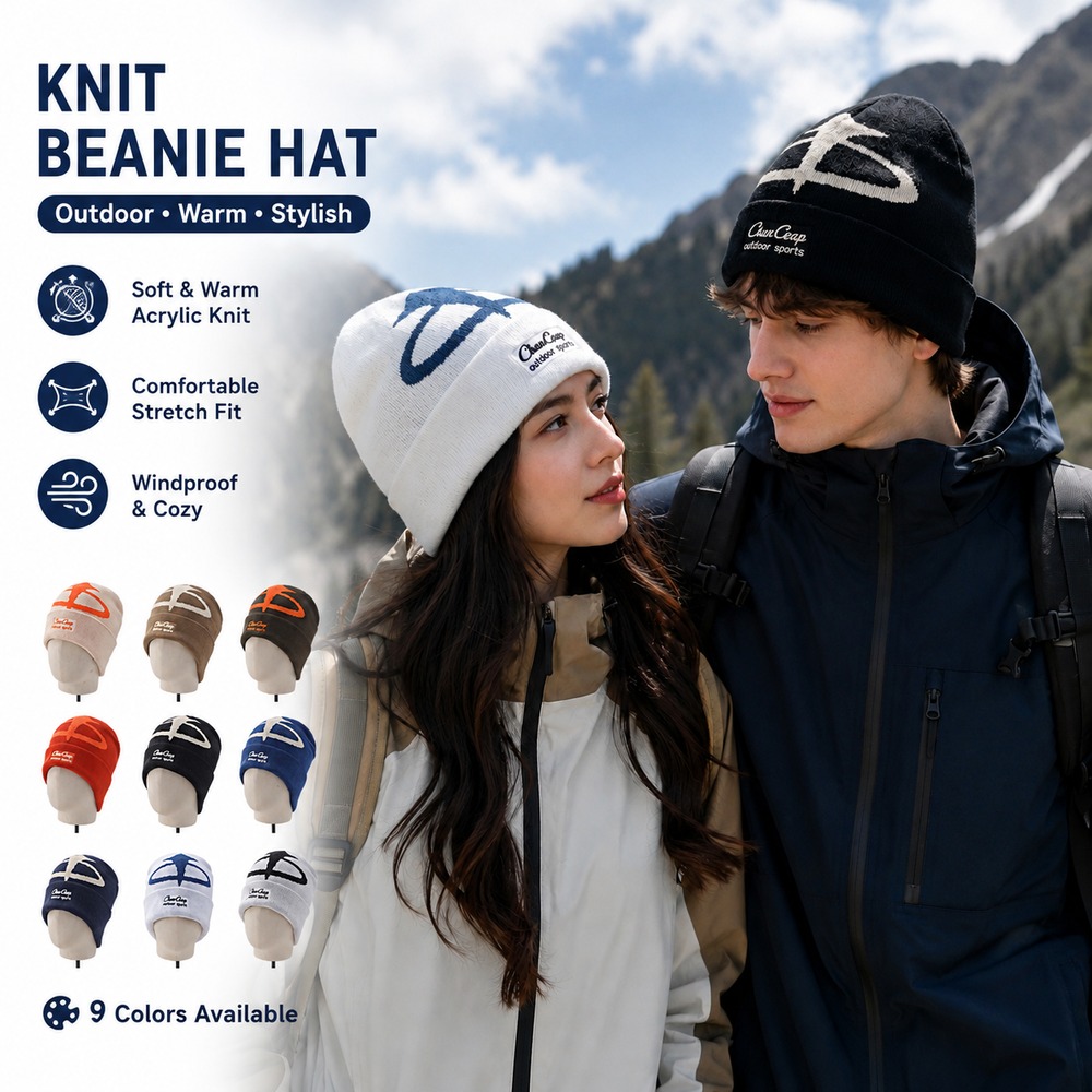 Bonnet d'hiver unisexe en tric - Beanie Cuffed Knit avis et prix