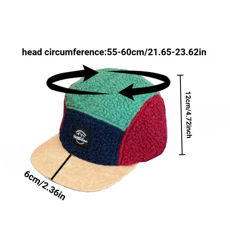 Casquette rétro en polaire à 5 - Corduroy Cap 5 Panel avis et prix