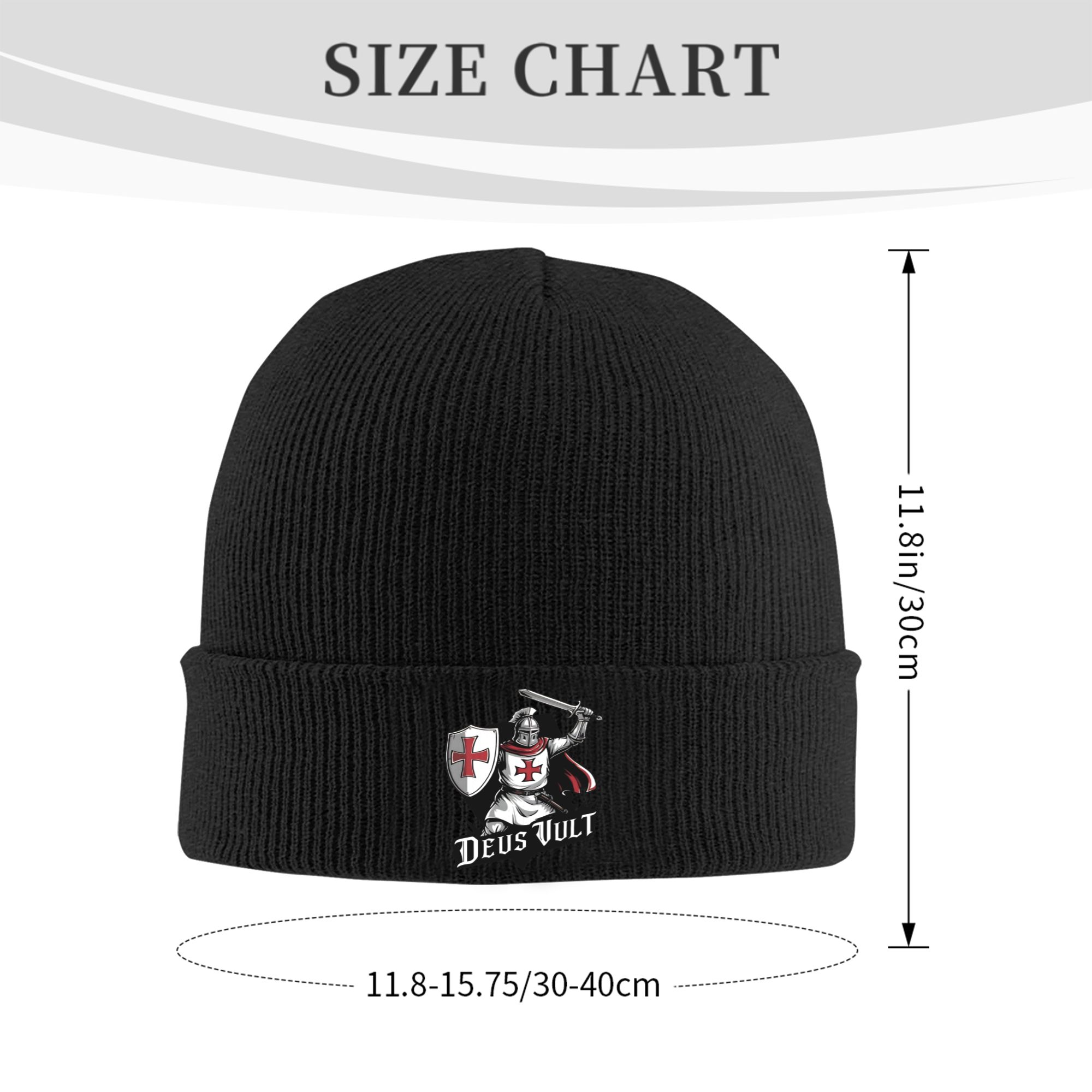 Deus Vult - Bonnet en tricot c - Beanie Cuffed Knit avis et prix