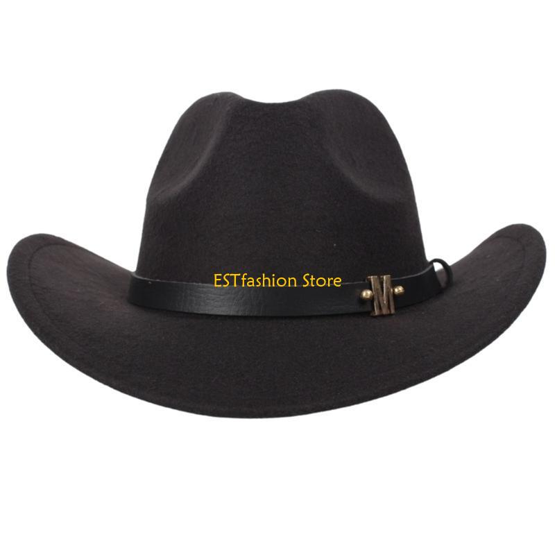 Y5GC – bandeau chapeau Cowboy, - Cowboy Hat Straw avis et prix